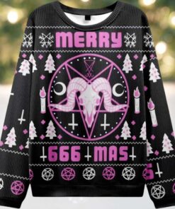Merry 666 Mas Ugly Christmas Sweater