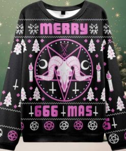 Merry 666 Mas Ugly Christmas Sweater