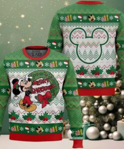 Merry Christmas Mickey Mouse Ugly Christmas Sweater Merry Christmas Mickey Mouse Ugly Christmas Sweater