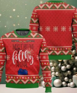 Merry Christmas Ya Filthy Animal Ugly Christmas Sweater Merry Christmas Ya Filthy Animal Ugly Christmas Sweater