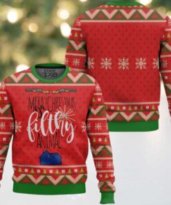 Merry Christmas Ya Filthy Animal Ugly Christmas Sweater Merry Christmas Ya Filthy Animal Ugly Christmas Sweater