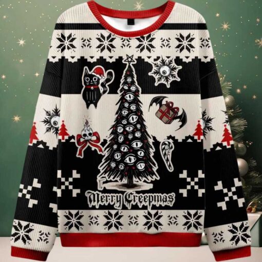 Merry Creepmas Ugly Christmas Sweater