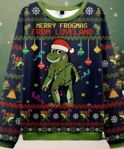 Merry Froghas From Loveland Ugly Christmas Sweater Merry Froghas From Loveland Ugly Christmas Sweater
