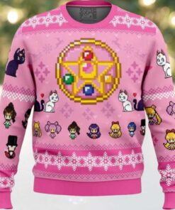 Merry Senshi Sailor Moon Ugly Christmas Sweater