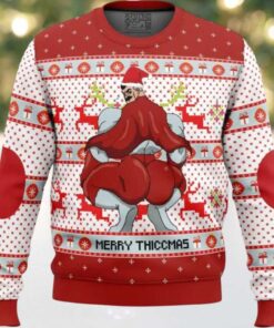 Merry Thiccmas Omni Man Invincible Ugly Christmas Sweater