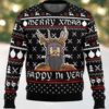 Mighty Morphin Blue Ranger Power Rangers Ugly Christmas Sweater