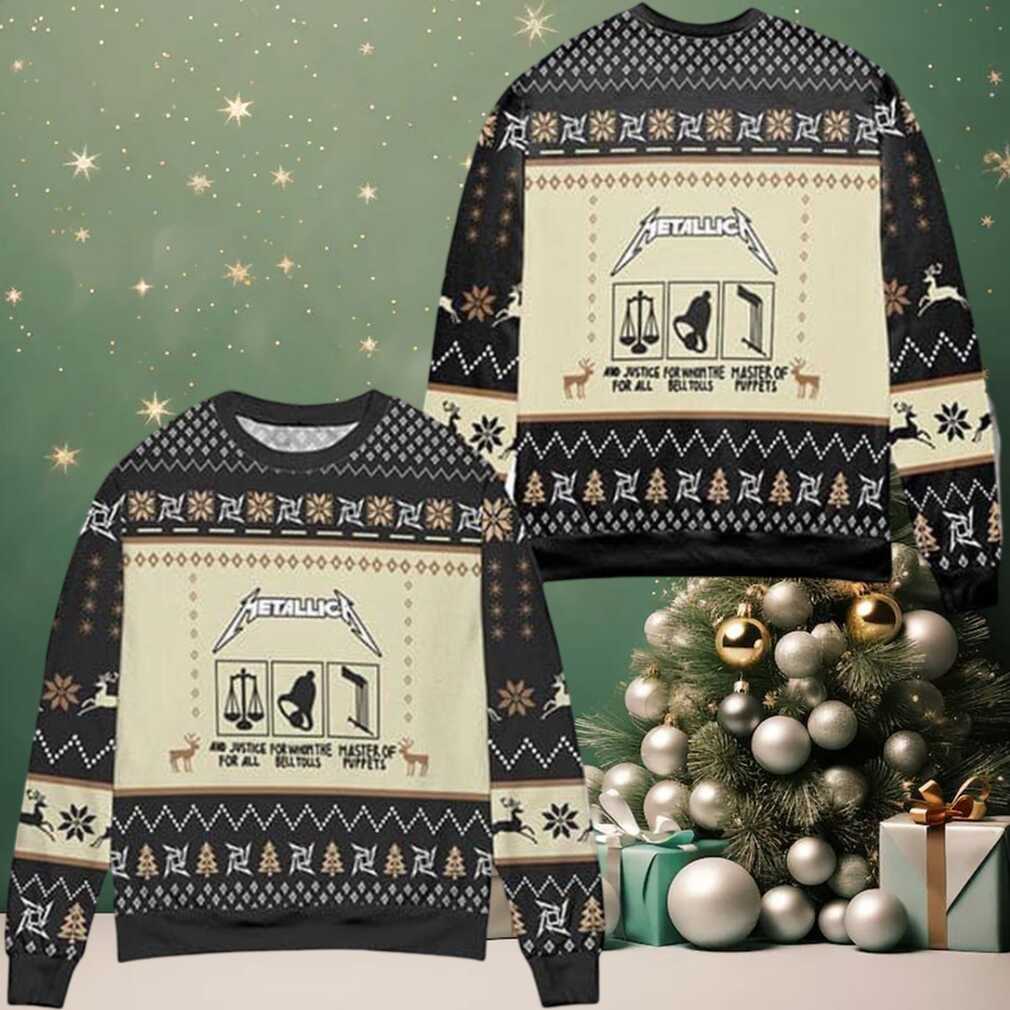 Metallica And Justice For All Xmas Gifts 2025 Ugly Christmas Sweater Metallica And Justice For All Xmas Gifts 2025 Ugly Christmas Sweater