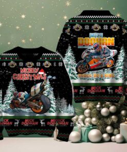 Mick Doohan 500cc 90’s King Merry Christmas 2024 Ugly Sweater