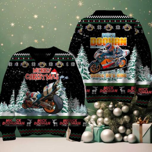 Mick Doohan 500cc 90’s King Merry Christmas 2024 Ugly Sweater