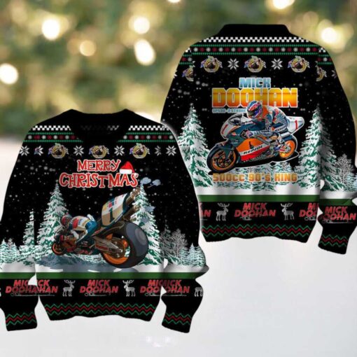 Mick Doohan 500cc 90’s King Merry Christmas 2024 Ugly Sweater