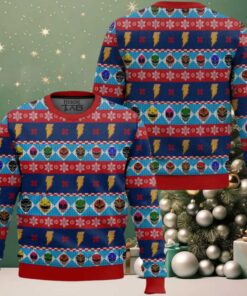 Mighty Helmets Power Rangers Ugly Christmas Sweater Mighty Helmets Power Rangers Ugly Christmas Sweater