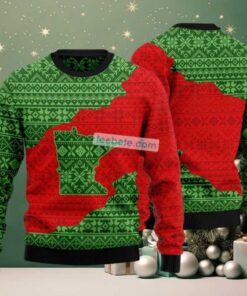 Minnesota Lover State Ugly Christmas Sweater Red Green Family Minnesota Lover State Ugly Christmas Sweater Red Green Family