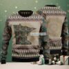 Leopard Pattern Ugly Christmas Sweater White Family Leopard Pattern Ugly Christmas Sweater White Family
