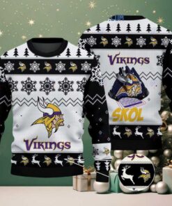 Minnesota Vikings Skol Christmas Ugly Sweater Minnesota Vikings Skol Christmas Ugly Sweater