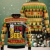 Merry T Rex Christmas Ugly Christmas Sweater Blue Mens