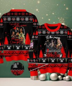 Motley Crue A Motley Christmas And Happy Crue Year 2025 Ugly Sweater