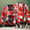 Native American Pattern Ugly Christmas Sweater Red Ladies Native American Pattern Ugly Christmas Sweater Red Ladies