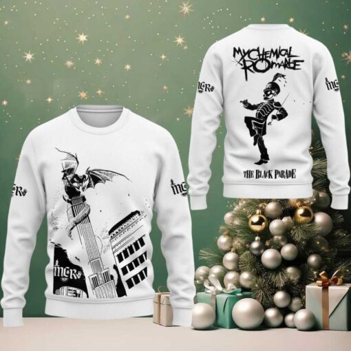 My Chemical Romance The Black Parade Merry Christmas 2024 Ugly Sweater