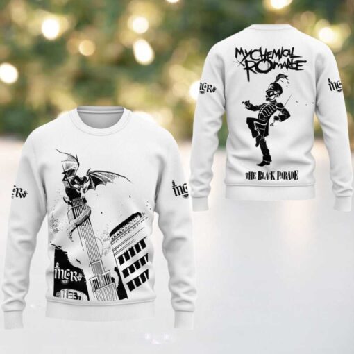 My Chemical Romance The Black Parade Merry Christmas 2024 Ugly Sweater