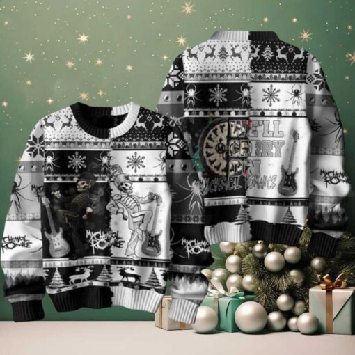 My Chemical Romance Well Carry On 2025 Christmas Ugly Sweater