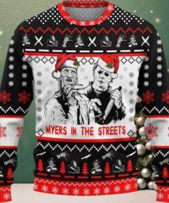 Myers In The Streets Ugly Christmas Sweater Myers In The Streets Ugly Christmas Sweater