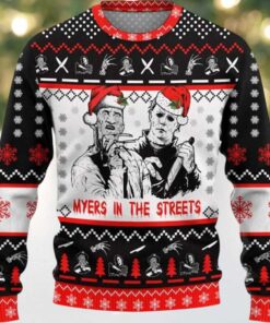 Myers In The Streets Ugly Christmas Sweater Myers In The Streets Ugly Christmas Sweater