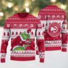 NBA Atlanta Hawks Santa Dunk Ugly Christmas Sweater