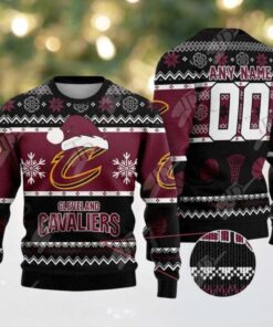 NBA Cleveland Cavaliers Special Ugly Christmas Sweater Gift For Holiday 2025