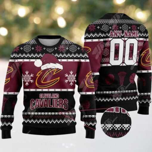 NBA Cleveland Cavaliers Special Ugly Christmas Sweater Gift For Holiday 2025