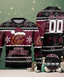 NBA Cleveland Cavaliers Special Ugly Christmas Sweater Gift For Holiday 2025