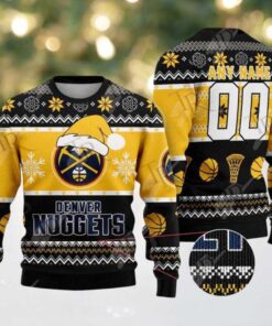 NBA Denver Nuggets Special Ugly Christmas Sweater Gift For Holiday 2025