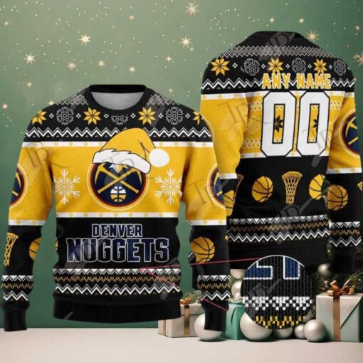 NBA Denver Nuggets Special Ugly Christmas Sweater Gift For Holiday 2025