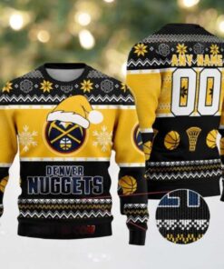 NBA Denver Nuggets Winter Slam Ugly Christmas Sweater