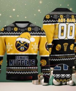 NBA Denver Nuggets Winter Slam Ugly Christmas Sweater