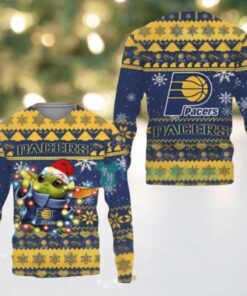 NBA Indiana Pacers Festive Force Ugly Christmas Sweater