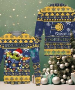 NBA Indiana Pacers Festive Force Ugly Christmas Sweater