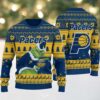 NBA Indiana Pacers Snowy Hoops Holiday Ugly Christmas Sweater