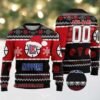NBA La Clippers Hoops & Snowflakes Ugly Christmas Sweater