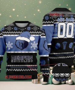 NBA Memphis Grizzlies Frosty Bear Slam Ugly Christmas Sweater