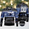 NFL Kansas City Chiefs Merrykissmyass Funny Santa Claus 2025 Ugly Christmas Sweater Gift For Holiday