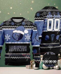 NBA Memphis Grizzlies Special Personalized Christmas 2025 Holiday Ugly Christmas Sweater