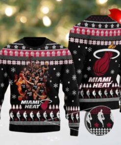 NBA Miami Heat Holiday Team Spirit Ugly Christmas Sweater