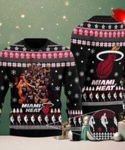 NBA Miami Heat Holiday Team Spirit Ugly Christmas Sweater