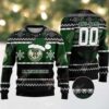 Los Angeles Chargers Special Grinchs Hand Football 2025 Knitted NFL Ugly Christmas Sweater