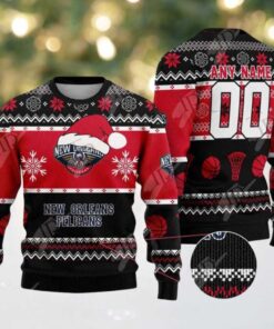 NBA New Orleans Pelicans Special Personalized Christmas 2025 Holiday Ugly Christmas Sweater