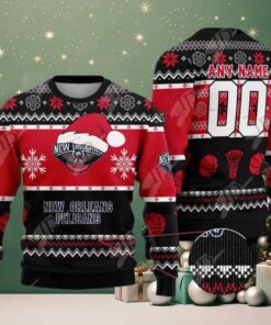 NBA New Orleans Pelicans Special Personalized Christmas 2025 Holiday Ugly Christmas Sweater