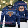 NBA New York Knicks Festive Slam Dunk Ugly Christmas Sweater