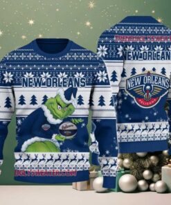 NBA New York Knicks Grinch Stolen Ugly Christmas Sweater
