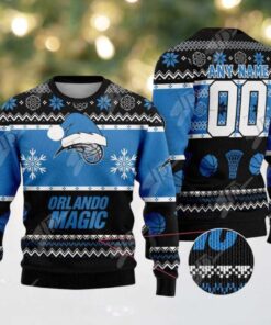 NBA Orlando Magic Special 2025 Personalized Christmas Ugly Christmas Sweater Gift For Men And Women