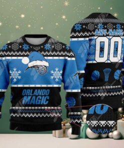 NBA Orlando Magic Special 2025 Personalized Christmas Ugly Christmas Sweater Gift For Men And Women